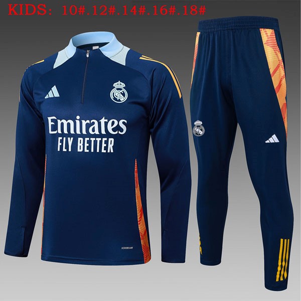Ninos Sudadera De Training Real Madrid 2025-2026 Azul 8